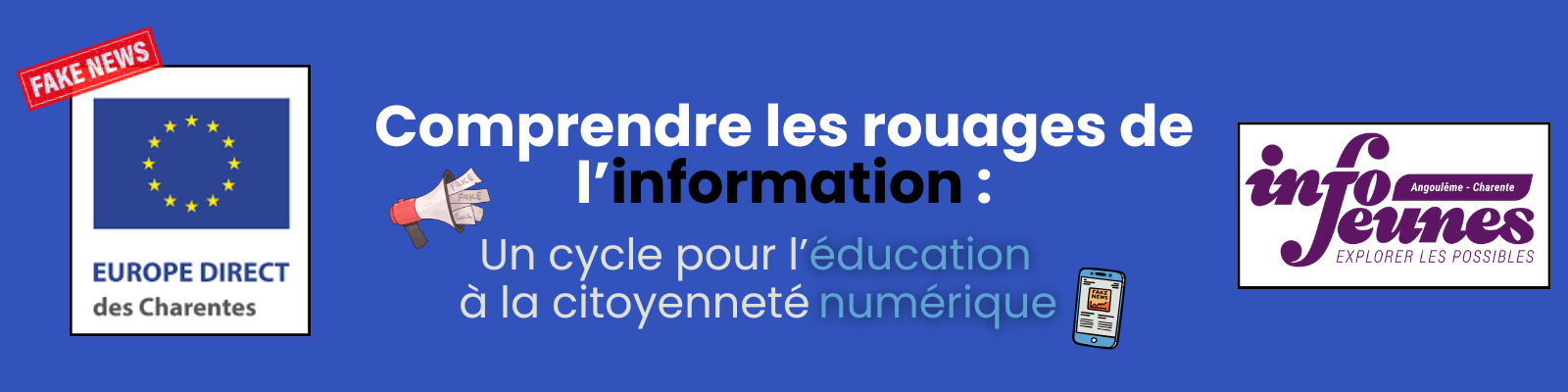 Projet européen "Comprendre les rouages de l’information : Un cycle pour l’éducation à la citoyenneté numérique"
